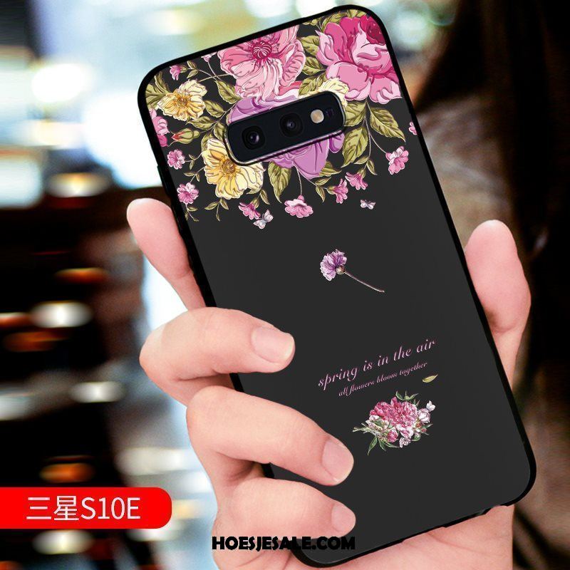 Samsung Galaxy S10e Hoesje Reliëf Bescherming All Inclusive Hoes Trend Online