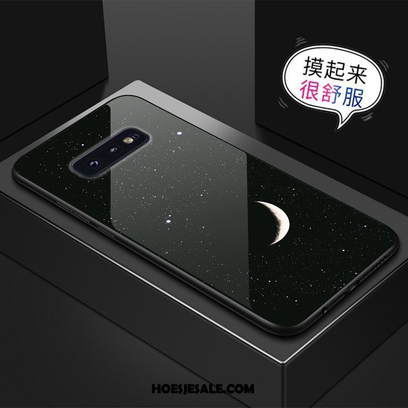 Samsung Galaxy S10e Hoesje Ster Mobiele Telefoon Glas Groen Scheppend Kopen