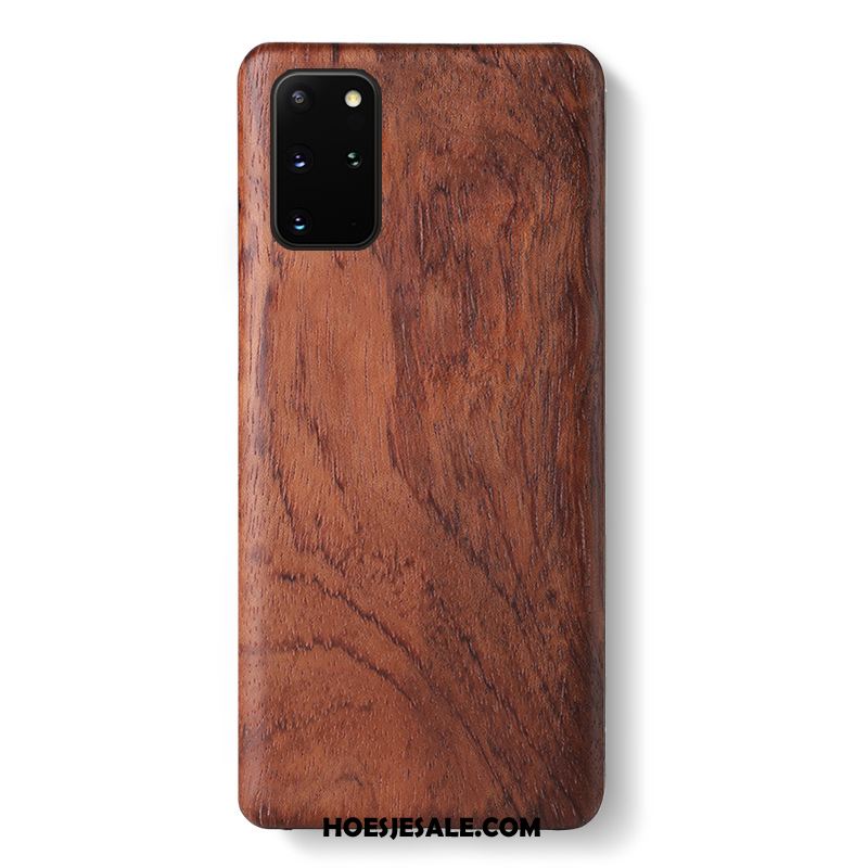 Samsung Galaxy S20+ Hoesje Hout Anti-fall Bescherming Persoonlijk Mobiele Telefoon Kopen