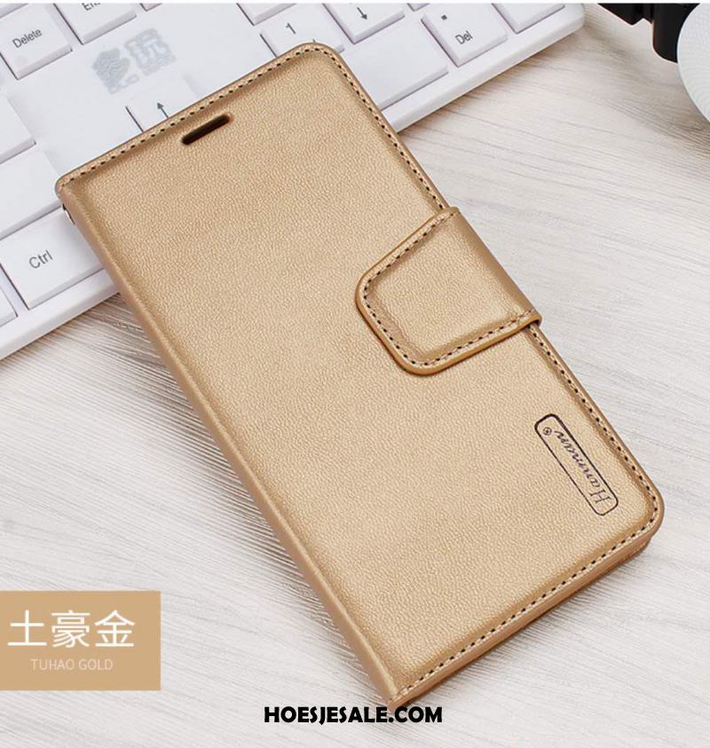 Samsung Galaxy S20+ Hoesje Kaart Leren Etui Mobiele Telefoon Goud Echt Leer Sale