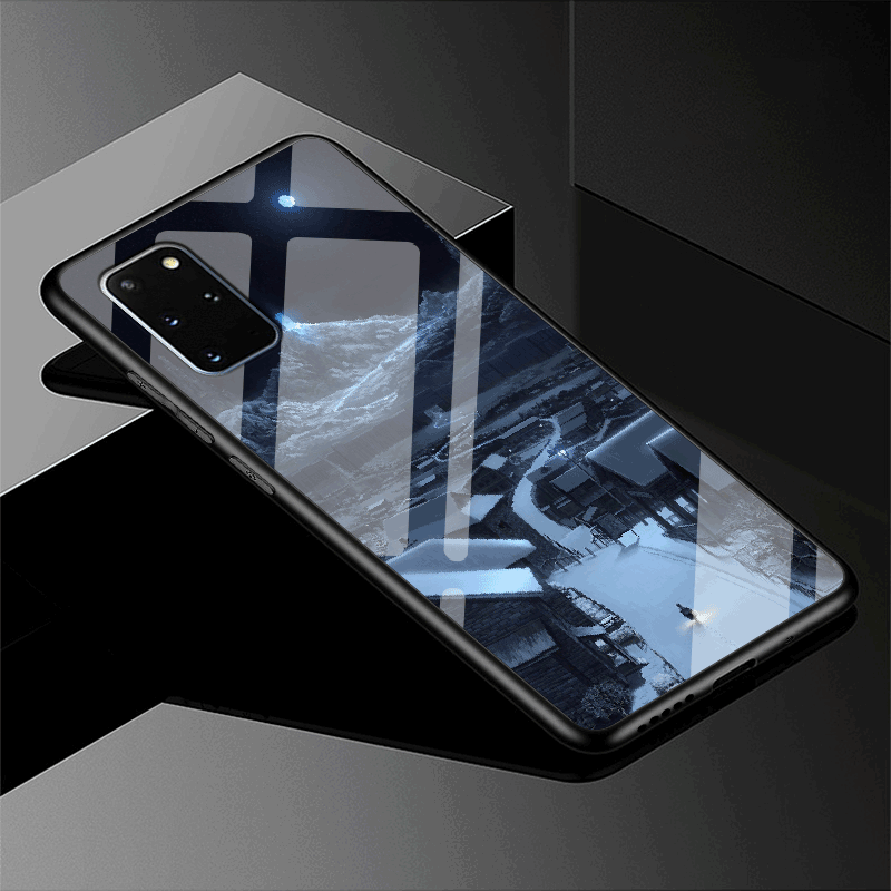 Samsung Galaxy S20+ Hoesje Patroon Hoes Mobiele Telefoon Vers Glas