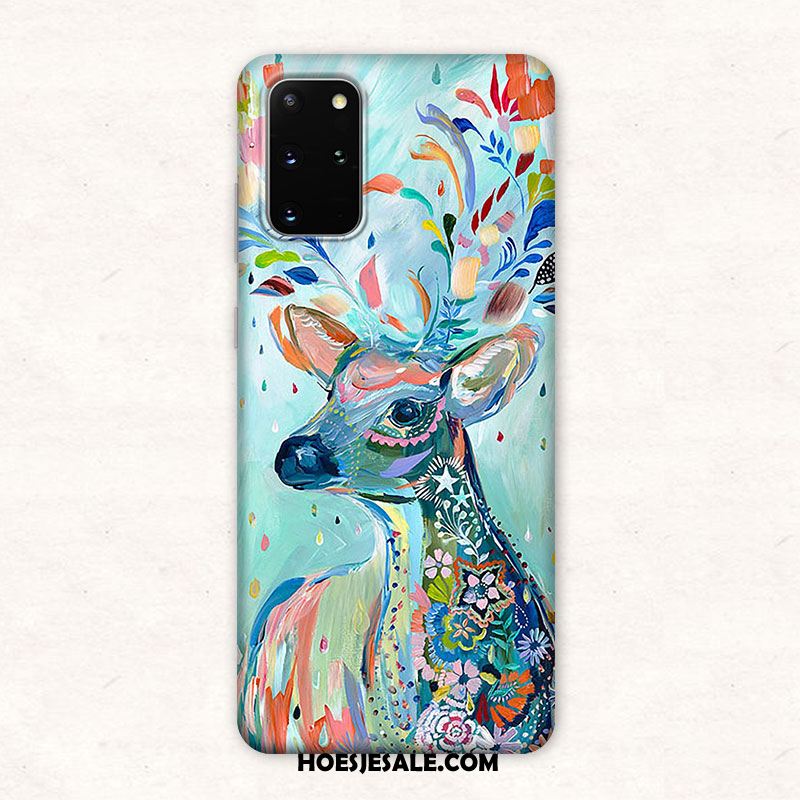 Samsung Galaxy S20+ Hoesje Zacht Patroon Nieuw Trendy Merk Graffiti Sale