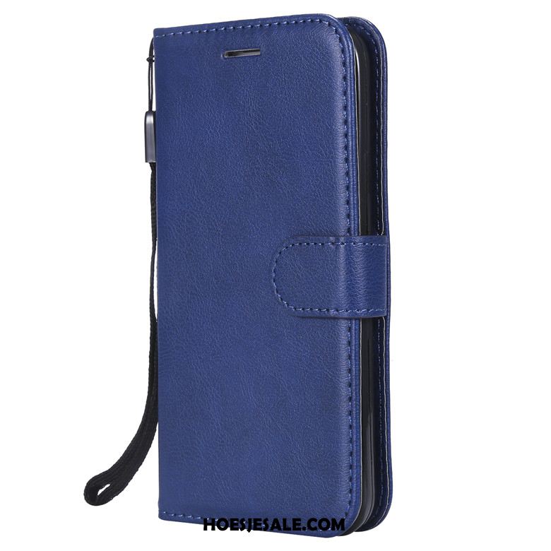 Samsung Galaxy S20 Ultra Hoesje Bescherming Ster Leren Etui Folio Effen Kleur Online