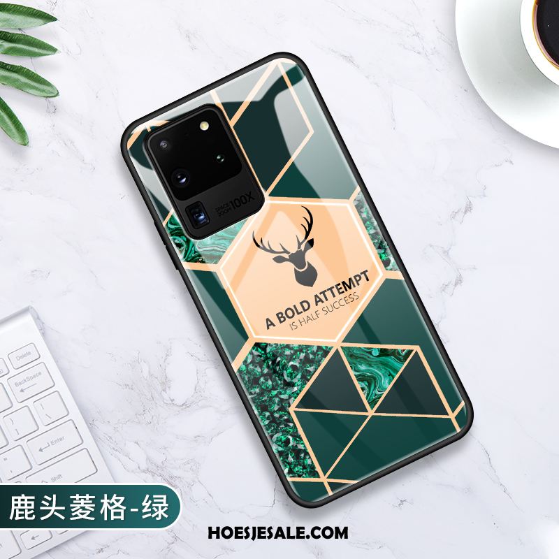 Samsung Galaxy S20 Ultra Hoesje Eenvoudige Dun Trend Mobiele Telefoon Hoes Korting