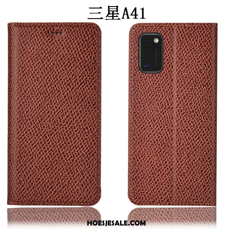 Samsung Galaxy S41 Hoesje Bescherming Folio Mesh Rood Hoes Sale