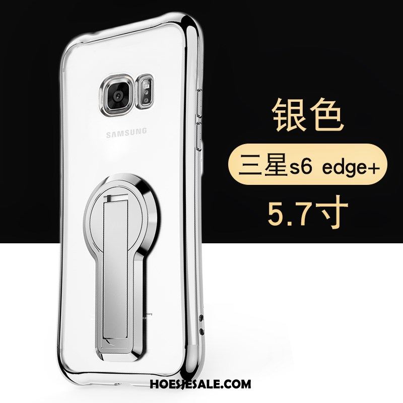 Samsung Galaxy S6 Edge Hoesje Anti-fall Goud Hoes Ster Ondersteuning Sale