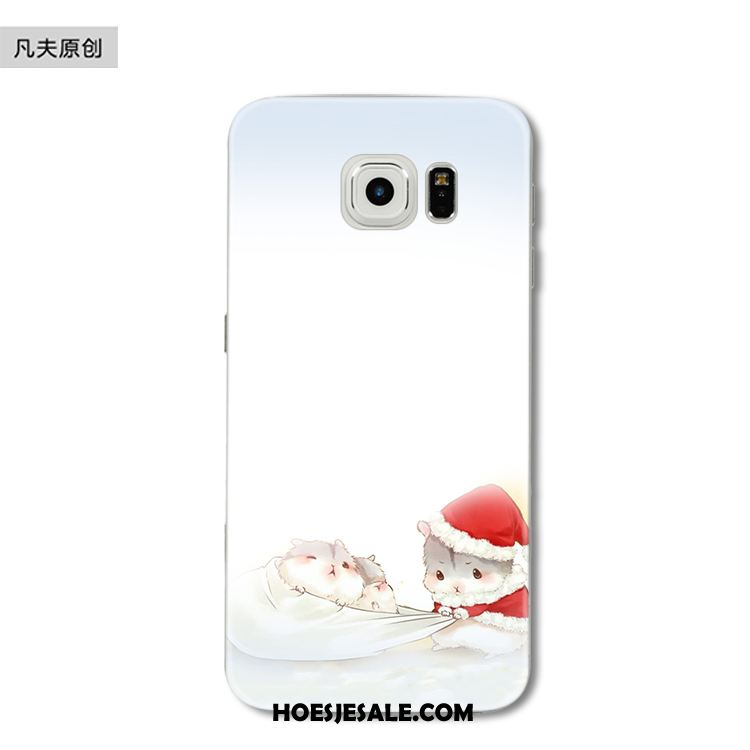 Samsung Galaxy S6 Edge Hoesje Grappig Groen Bescherming Siliconen Hoes Sale