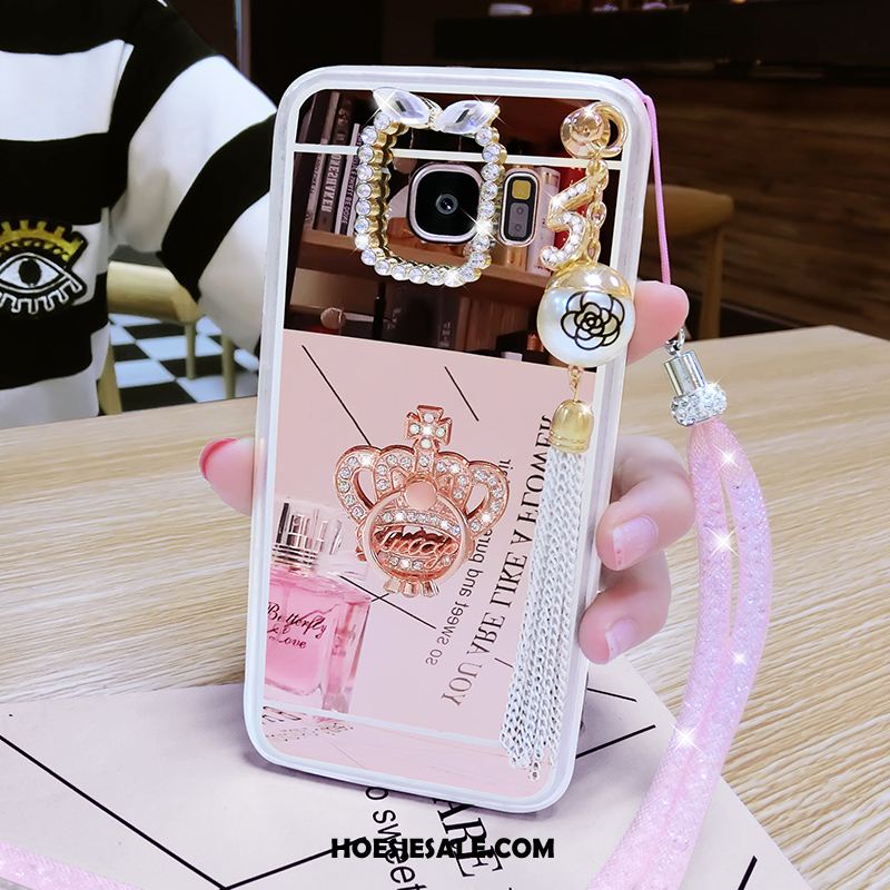 Samsung Galaxy S6 Edge Hoesje Hanger Met Strass Mobiele Telefoon Roze Hoes Kopen