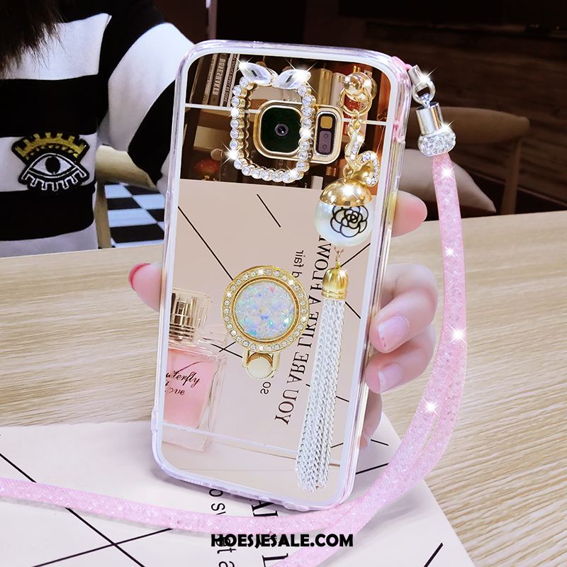 Samsung Galaxy S6 Edge Hoesje Hanger Met Strass Mobiele Telefoon Roze Hoes Kopen