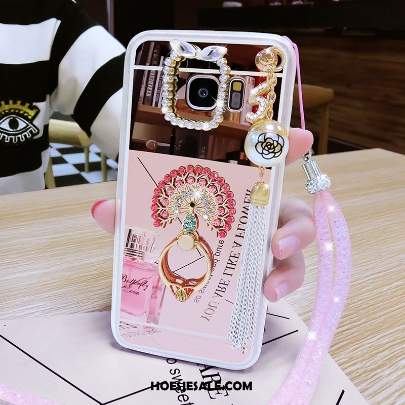 Samsung Galaxy S6 Edge Hoesje Hanger Met Strass Mobiele Telefoon Roze Hoes Kopen