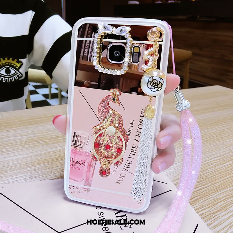 Samsung Galaxy S6 Edge Hoesje Hanger Met Strass Mobiele Telefoon Roze Hoes Kopen