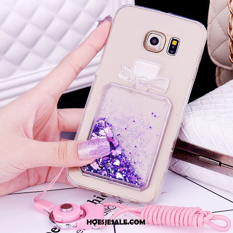 Samsung Galaxy S6 Edge Hoesje Met Strass Hoes Mobiele Telefoon Zacht Bescherming Goedkoop