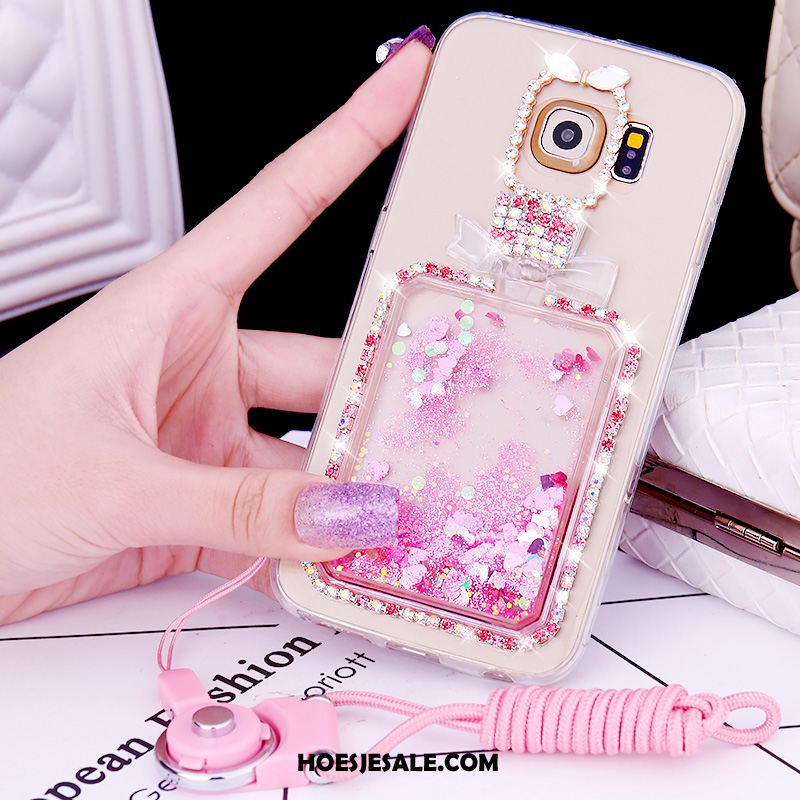 Samsung Galaxy S6 Edge Hoesje Met Strass Hoes Mobiele Telefoon Zacht Bescherming Goedkoop