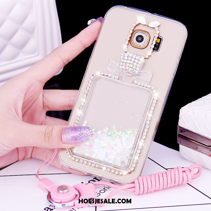 Samsung Galaxy S6 Edge Hoesje Met Strass Hoes Mobiele Telefoon Zacht Bescherming Goedkoop