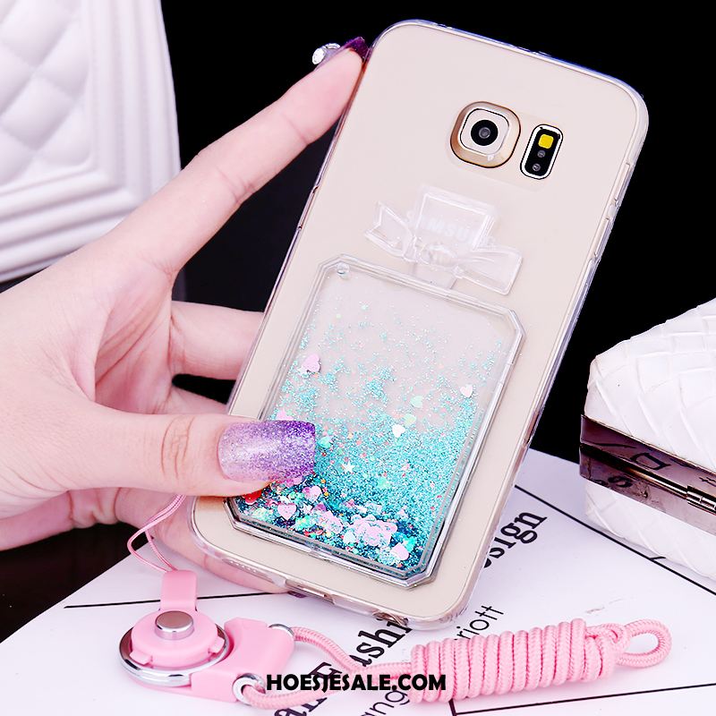 Samsung Galaxy S6 Edge Hoesje Met Strass Hoes Mobiele Telefoon Zacht Bescherming Goedkoop