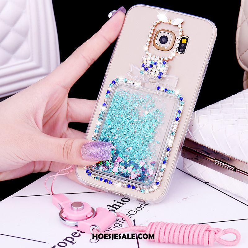 Samsung Galaxy S6 Edge Hoesje Met Strass Hoes Mobiele Telefoon Zacht Bescherming Goedkoop