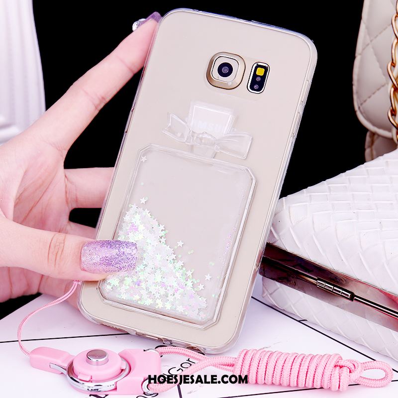 Samsung Galaxy S6 Edge Hoesje Met Strass Hoes Mobiele Telefoon Zacht Bescherming Goedkoop