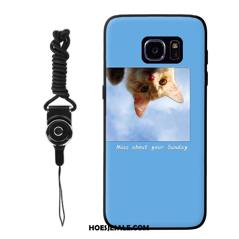 Samsung Galaxy S6 Edge Hoesje Mobiele Telefoon Kat Hond Hoes Siliconen Goedkoop
