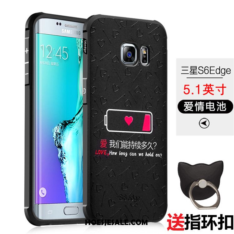 Samsung Galaxy S6 Edge Hoesje Mobiele Telefoon Reliëf Bescherming Hoes Gasbag Korting
