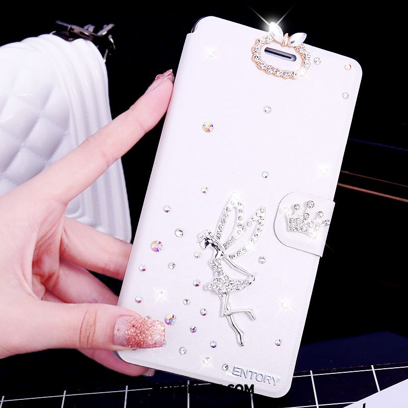 Samsung Galaxy S6 Edge Hoesje Roze Folio Ster Mobiele Telefoon Strass Kopen
