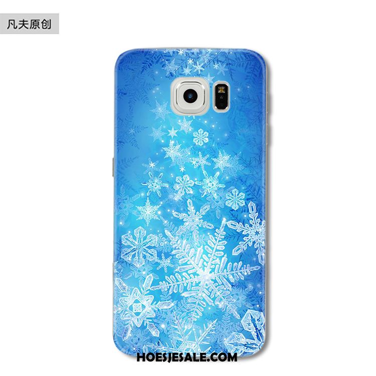 Samsung Galaxy S6 Edge Hoesje Ster Bescherming Kerstmis Mobiele Telefoon Siliconen Aanbiedingen