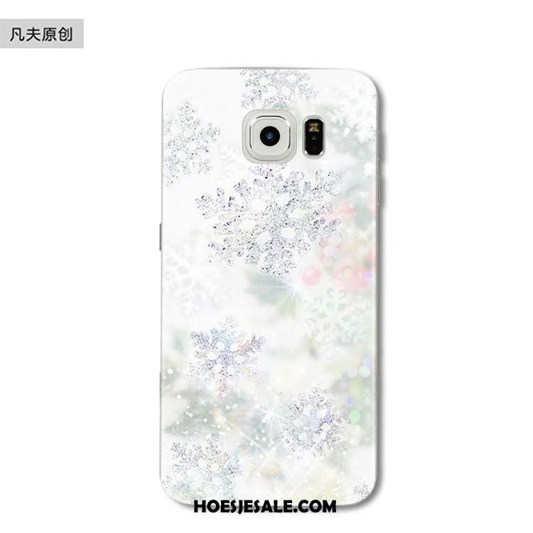 Samsung Galaxy S6 Edge Hoesje Ster Bescherming Kerstmis Mobiele Telefoon Siliconen Aanbiedingen