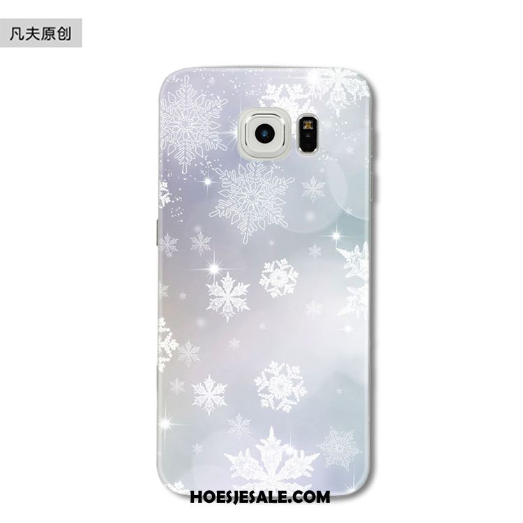 Samsung Galaxy S6 Edge Hoesje Ster Bescherming Kerstmis Mobiele Telefoon Siliconen Aanbiedingen