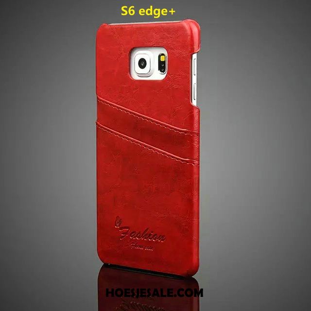 Samsung Galaxy S6 Edge Hoesje Trend Echt Leer Hoes Mobiele Telefoon Bescherming Korting