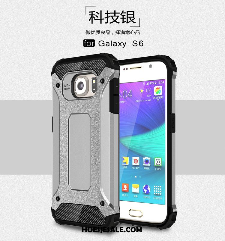 Samsung Galaxy S6 Hoesje Bescherming Mobiele Telefoon Ster Hoes Anti-fall Korting