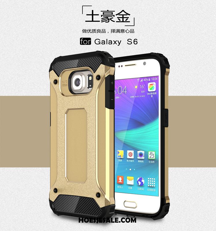 Samsung Galaxy S6 Hoesje Bescherming Mobiele Telefoon Ster Hoes Anti-fall Korting