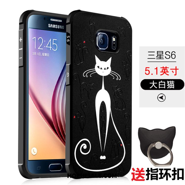 Samsung Galaxy S6 Hoesje Dun Ster Reliëf Mobiele Telefoon Trend Sale