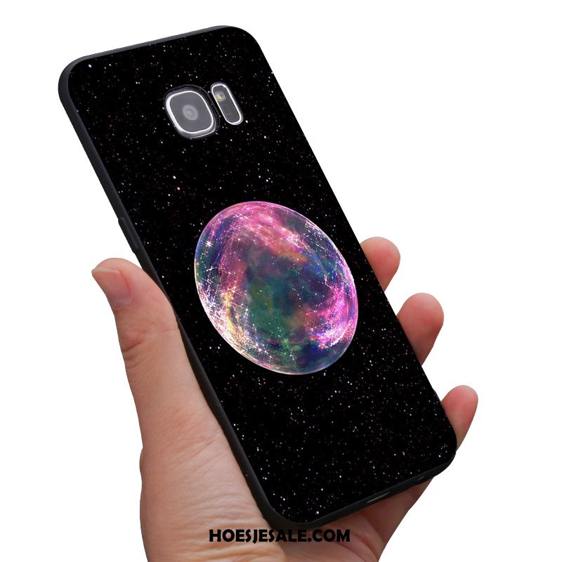 Samsung Galaxy S6 Hoesje Persoonlijk Zacht Purper Hoes Mobiele Telefoon Korting