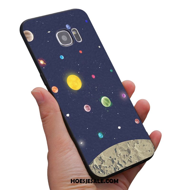 Samsung Galaxy S6 Hoesje Persoonlijk Zacht Purper Hoes Mobiele Telefoon Korting