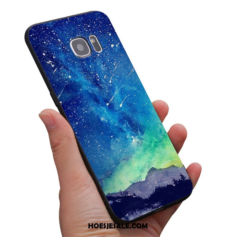 Samsung Galaxy S6 Hoesje Persoonlijk Zacht Purper Hoes Mobiele Telefoon Korting