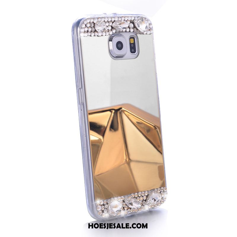 Samsung Galaxy S6 Hoesje Ster Trend Goud Hoes Bescherming Online