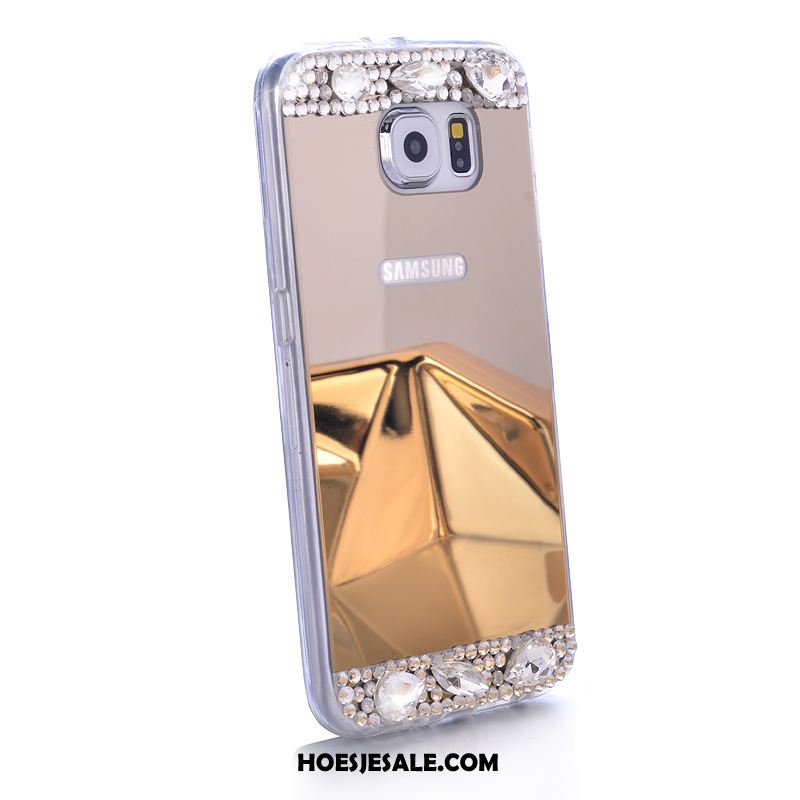 Samsung Galaxy S6 Hoesje Ster Trend Goud Hoes Bescherming Online
