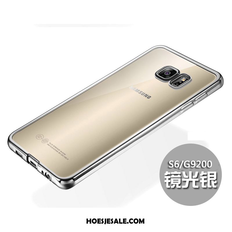 Samsung Galaxy S6 Hoesje Zacht Dun Bescherming Goud Siliconen Kopen