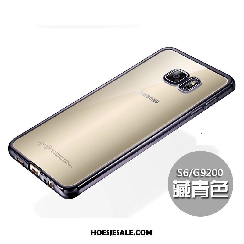 Samsung Galaxy S6 Hoesje Zacht Dun Bescherming Goud Siliconen Kopen