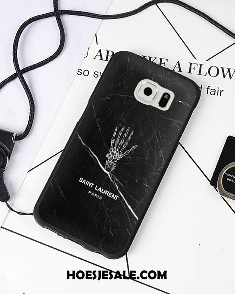 Samsung Galaxy S6 Hoesje Zacht Geruit Hanger Hoes Siliconen Aanbiedingen