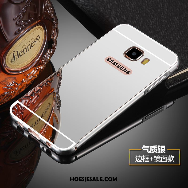 Samsung Galaxy S6 Hoesje Zwart Ster Omlijsting Bescherming Hoes Sale