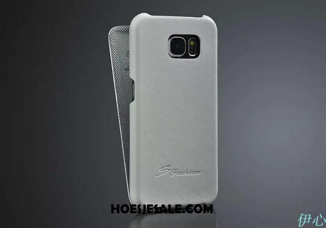 Samsung Galaxy S7 Edge Hoesje Bescherming Echt Leer Mobiele Telefoon Hoes Dun Online