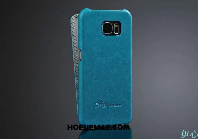 Samsung Galaxy S7 Edge Hoesje Bescherming Echt Leer Mobiele Telefoon Hoes Dun Online