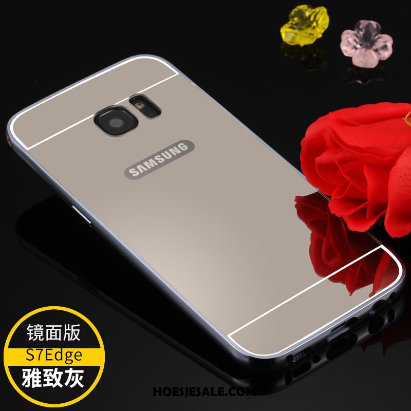 Samsung Galaxy S7 Edge Hoesje Hoes Anti-fall Dun Trend Metaal Kopen