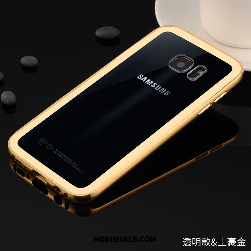 Samsung Galaxy S7 Edge Hoesje Hoes Anti-fall Dun Trend Metaal Kopen