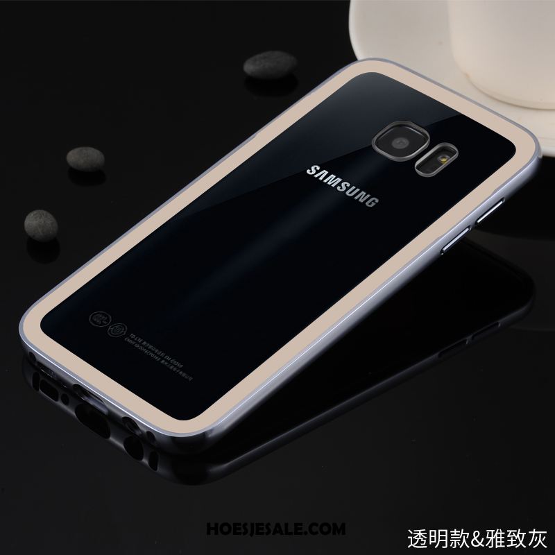 Samsung Galaxy S7 Edge Hoesje Hoes Anti-fall Dun Trend Metaal Kopen