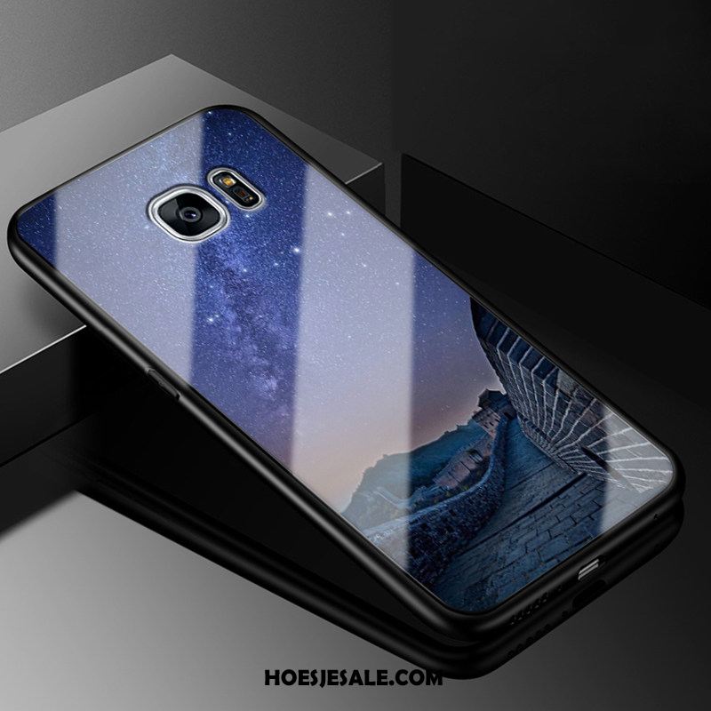 Samsung Galaxy S7 Edge Hoesje Hoes Kleur Ster Glas Persoonlijk Aanbiedingen