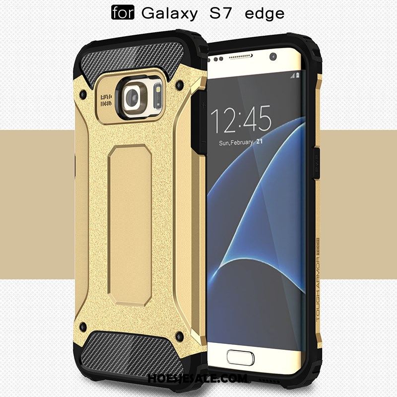 Samsung Galaxy S7 Edge Hoesje Hoes Mobiele Telefoon Siliconen Persoonlijk Rood Korting