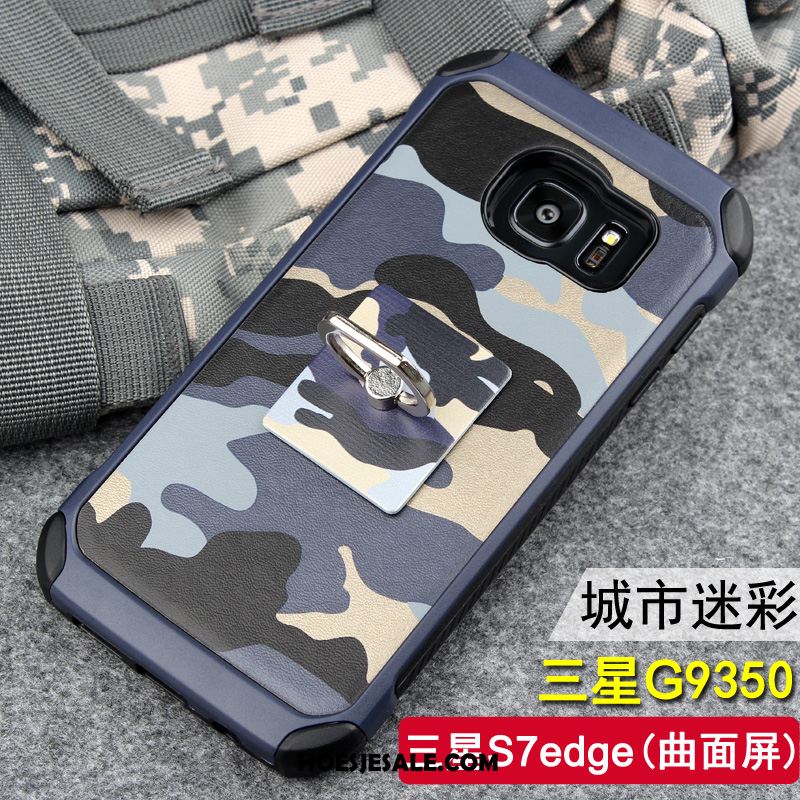 Samsung Galaxy S7 Edge Hoesje Siliconen Bescherming Camouflage Mobiele Telefoon Persoonlijk Goedkoop