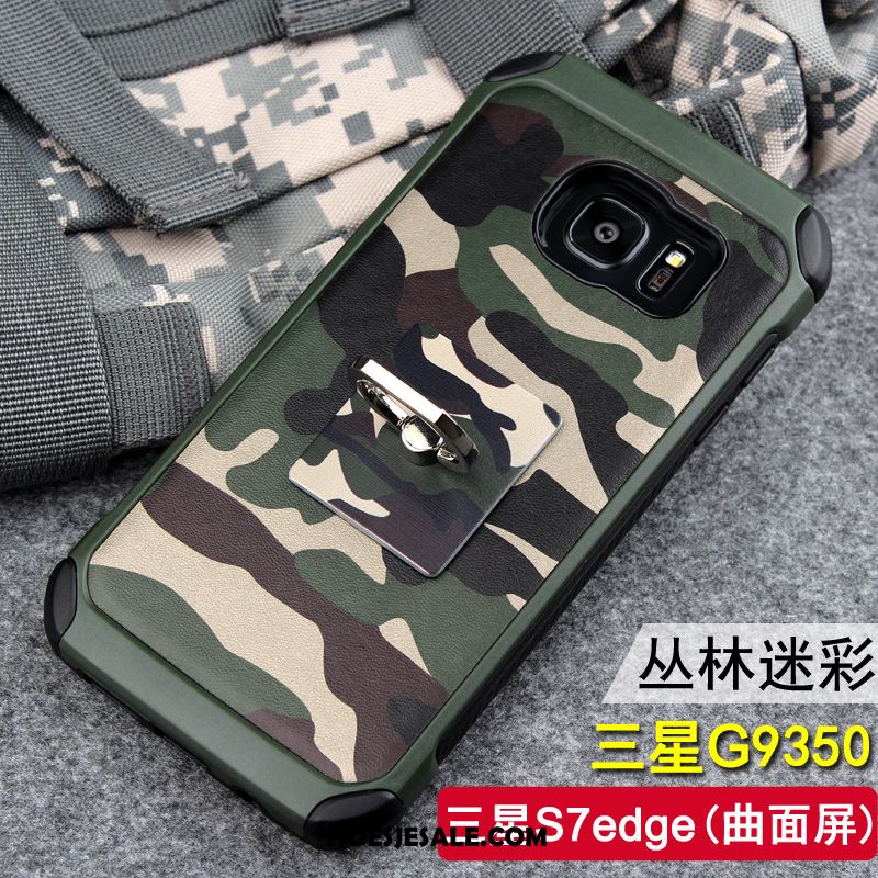 Samsung Galaxy S7 Edge Hoesje Siliconen Bescherming Camouflage Mobiele Telefoon Persoonlijk Goedkoop