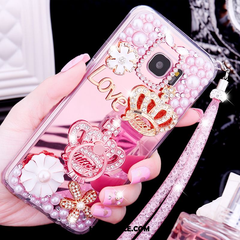 Samsung Galaxy S7 Hoesje Met Strass Zacht Mobiele Telefoon Hoes Roze Online